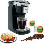 Mixpresso Single Cup Coffee Maker, Personal Single Serve Coffee Brewer Machine, Compatible with Single-Cups, Quick Brew Technology, One Touch Function
