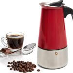 Mixpresso 9 Cup Coffee Maker Stovetop Espresso Coffee Maker, Moka Pot Italian Coffee Maker Percolator Design,