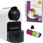 Mixpresso Espresso Machine with Variety Pack Single Serve Espresso Coffee Pod Capsules,100% Italian Coffee, 50 Ct ,19 Bar High Pressure Pump 27oz 1400W Compatible Nespresso Machine .