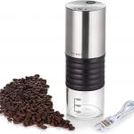 Mixpresso Electric Coffee Grinder With USB And With Easy On/Off Button, Coffee Bean Grinder & Spice Grinder For Herbs, Nuts & Grains, Spice Mill.