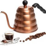 Mixpresso Gooseneck Pour Over Coffee Kettle, Barista Pour Control Design For Coffee and Tea, High-Grade Stainless Steel (40 OZ) Drip Coffee Induction & Stovetop Kettle